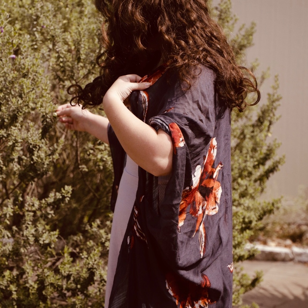 Floral Kimono